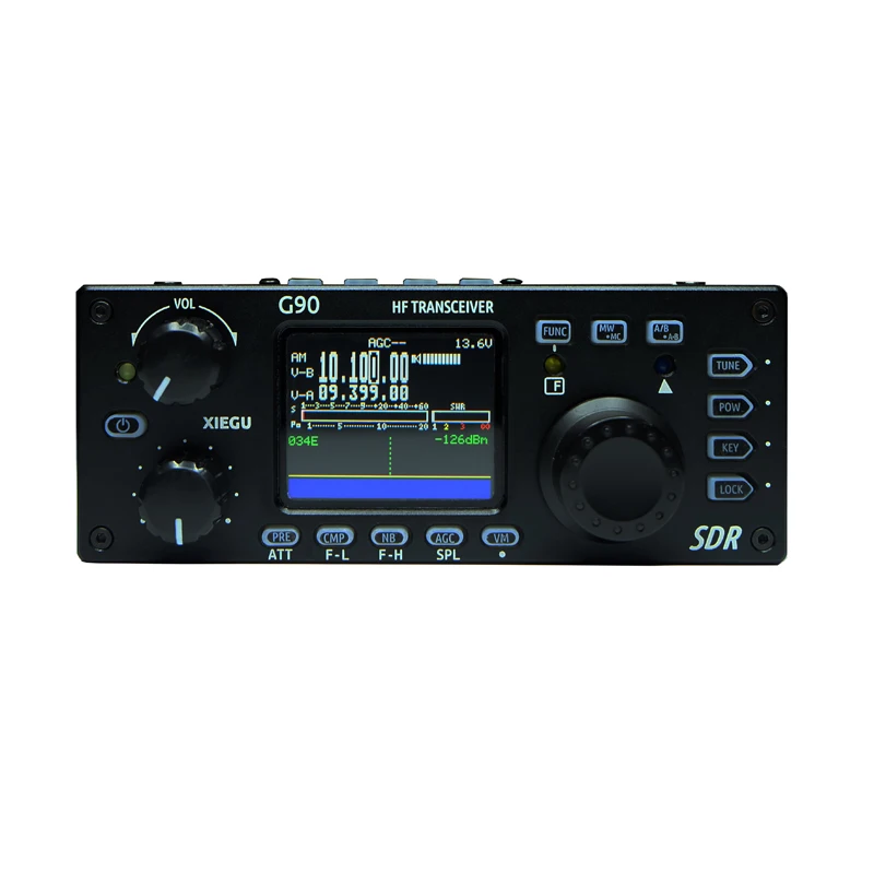 Уличное коротковолновое радио XieguG90 SDR портативный трансивер HF 20 Вт/CW/AM/FM 0 5-30 МГц