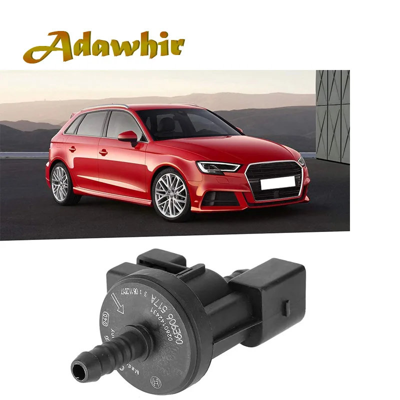 Топливный канистровый Соленоидный клапан для Audi A3 A4 A6 Q7 A8 /VW Jetta Golf 06E 906 517 A 06E906517A