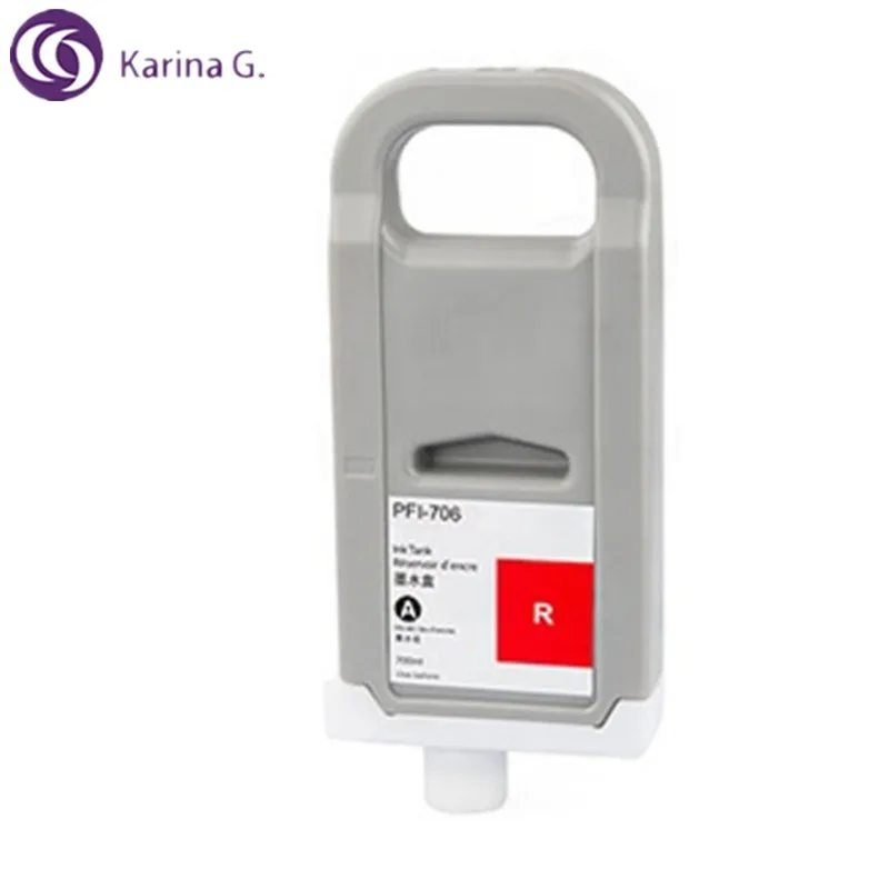 Premium Color Compatible Ink Cartridge for PFI706 PFI-706 PFI 706 Suit for