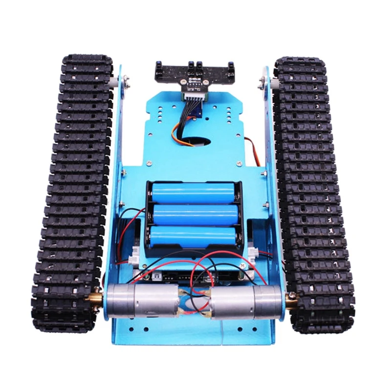 Робот автомобильный Танк комплект для Arduino программируемый умный Танк шасси робот автомобиль, умный обучения и стволовых детей обучающая игрушка супер