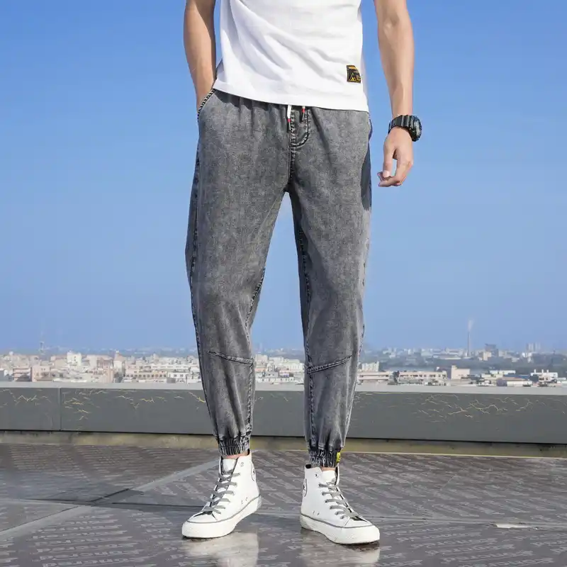 mens jeans with stretch waist