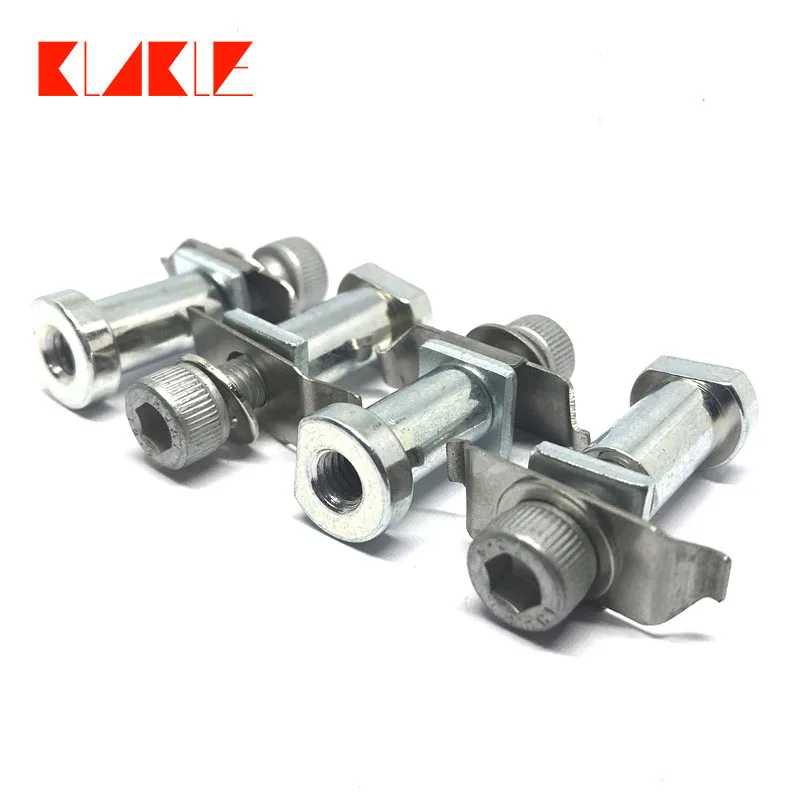 KLAKLE 20 PCS Modified Floating D-Type Lock Disc Screw Brake Center Cap Bolt For Mazda-RX8 For BMW E93 M3 Brake