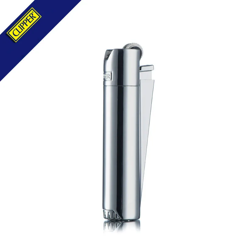 

Spain Original Clipper Full Metal Grinding Wheel Pipe Lighter Flint Ignition Windproof Free Fire Outdoor Lighter Gadgets Gift