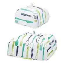 Кухонная изолирующая, алюминивая фольга пищевая крышка сложенная анти муха москитная сетка