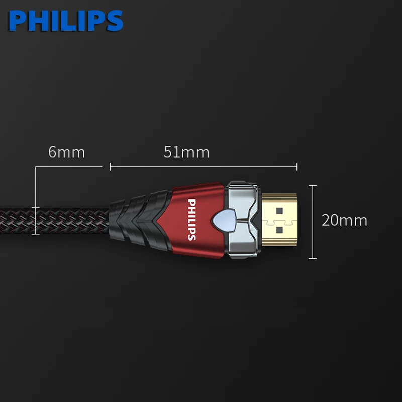 Philips Hdmi 2.1 Cable 4k 120hz Hdmi High Speed 8k 60 Hz Uhd Hdr 48gbps  Cable Hdmi Ycbcr4:4:4 Converter For Ps4 Hdtvs Projectors - Audio \u0026 Video  Cables - AliExpress