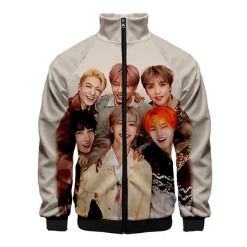 

NCT dream 2019 new stand collar jacket casual fashion korea team zipper jackets men women kpops streetwear jacket