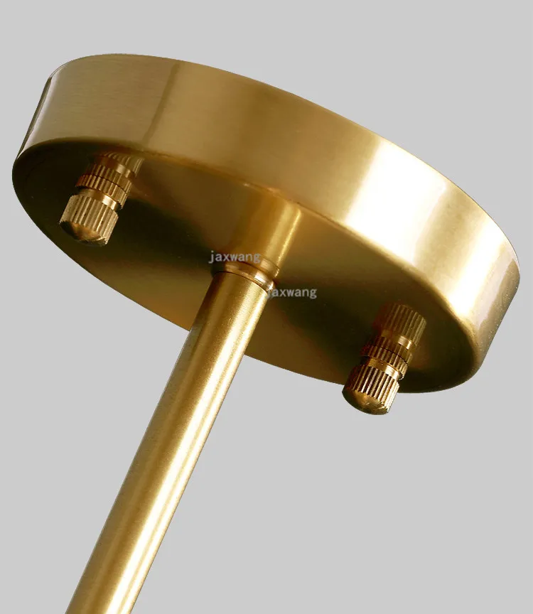 Современный дизайн стеклянный шар на подвеске 5 головок Янтарный стеклянный пузырь лампа люстра для гостиной кухни Золотой светодиодный светильник