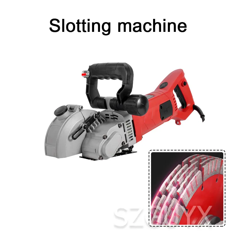 

Laser slotting machine Handheld wall Cement floor Slotting machine Dust free Hydropower installation Trunking Cutting Machine