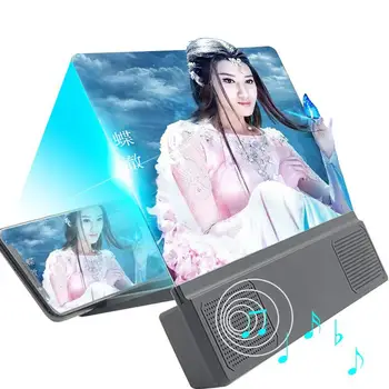 

L5 12inch Phone Screen Magnifier Smartphone Movies Amplifier Video Enlarger Magnifying Glass 3D Visual Enjoyment Phone Stand