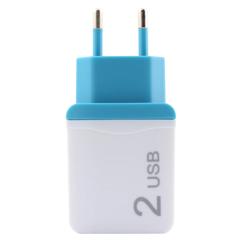 AC DC Универсальный 5V 2A адаптер питания двойная USB розетка для мобильного телефона зарядное устройство 5V USB источник питания 220v адаптер EU вилка