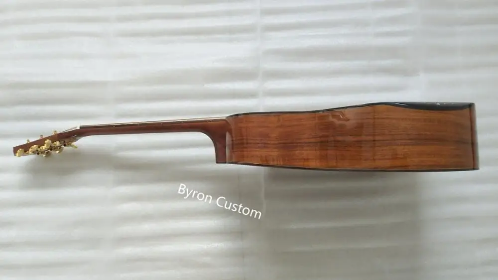 Профессиональная акустическая гитара koa wood cutaway, акустическая электрогитара