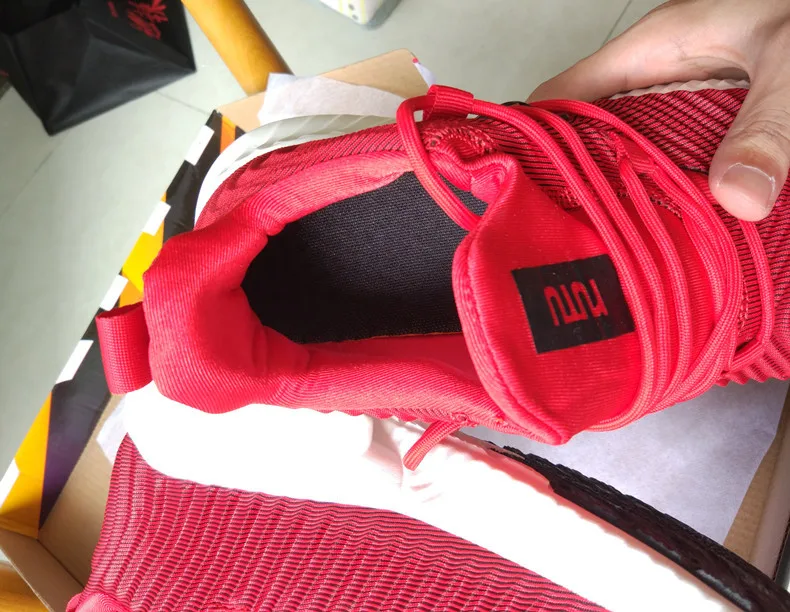 High Quality Men Sneakers Lace Up Autumn New Cushioning Sport Shoes Men Black Red Gray Male Adult Running Shoes for Man