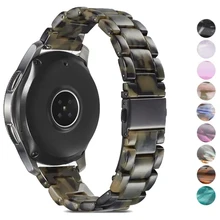 20 мм/22 мм смолы ремешок для часов для samsung galaxy gear s3 ремешок correa Пряжка из нержавеющей стали galaxy 46 мм huawei gt ремешок для часов