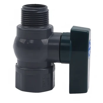 

Plastic Garden Hose Adapter For Rain Barrels Garden Spigot Water Tanks Ponds Aquariums Simple Embedded Ball Valve