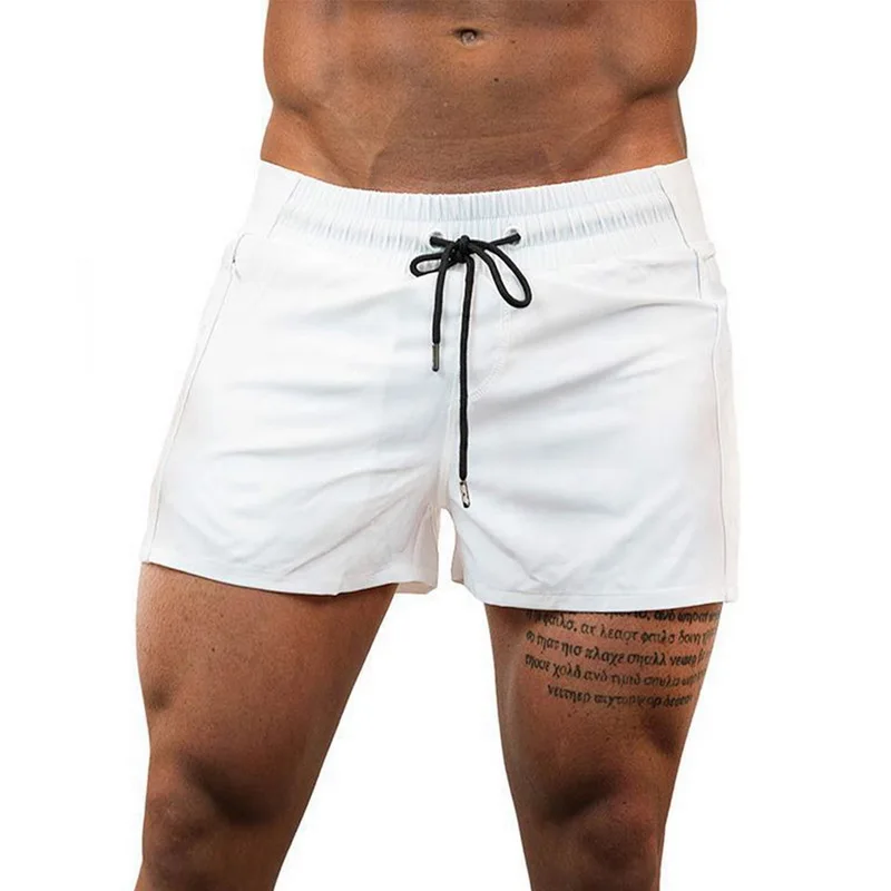 Hot Product SHUJIN 2020 Men Fitness Bodybuilding Shorts Man Casual Gyms Workout Male Breathable Mesh Quick Dry Sportswear Beach Shorts