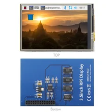 Ekran dotykowy TFT o przekątnej 3.5 cala Raspberry Pi dla ekranu dotykowego Raspberry Pi 2 Model B + pióro dotykowe, z wyłączeniem obudowy