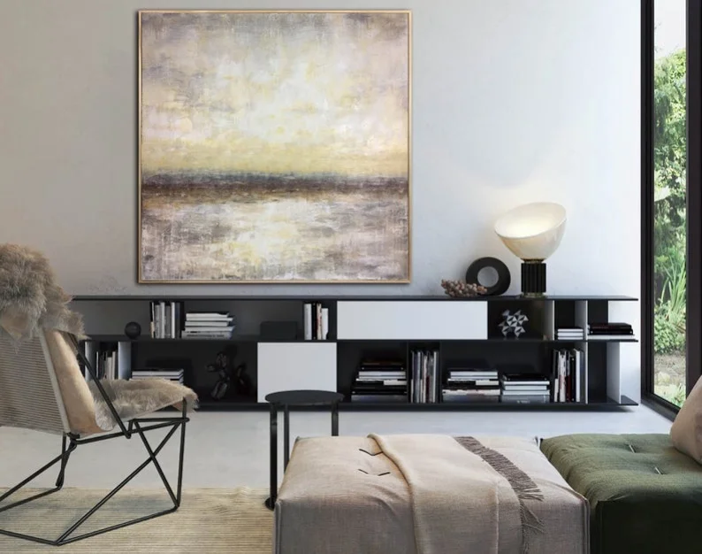 

Abstract Wall Painting On Canvas Calming Painting Earth Tones Painting Modern Abstract Oil Painting Oversize Abstract Paintings