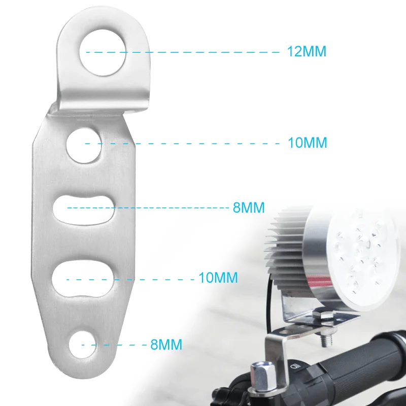 DERI Многофункциональный Монтажный кронштейн фиксированный кронштейн для мотоциклетной фары зеркало заднего вида прожектор сигнал поворота