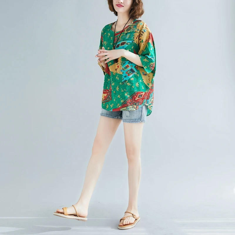 Хорошее качество, женская одежда, новинка, blusas feminina, весна-лето, стиль, корейский топ с принтом, свободные футболки для женщин K0532
