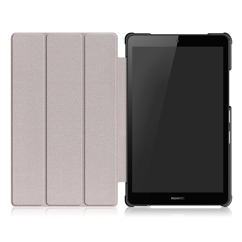 Ультра тонкий модный флип-чехол из искусственной кожи с подставкой для 8," HUAWEI Mediapad M5 Lite 8 JDN2-W09 W19 L09 AL00