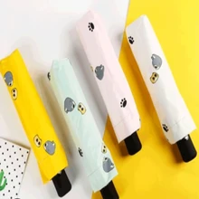 Зонт, трехслойный зонт, автоматический, дождь и дождь, защита от солнца, зонт