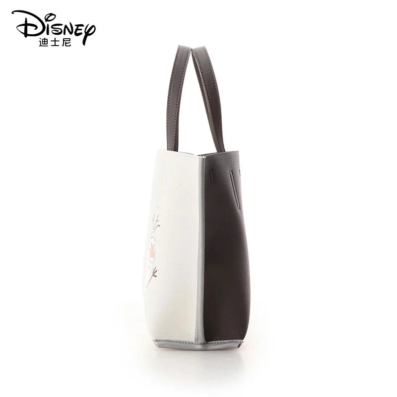 Disney Frozen Olaf Black Big Shoulder Bag with Beautiful Pen