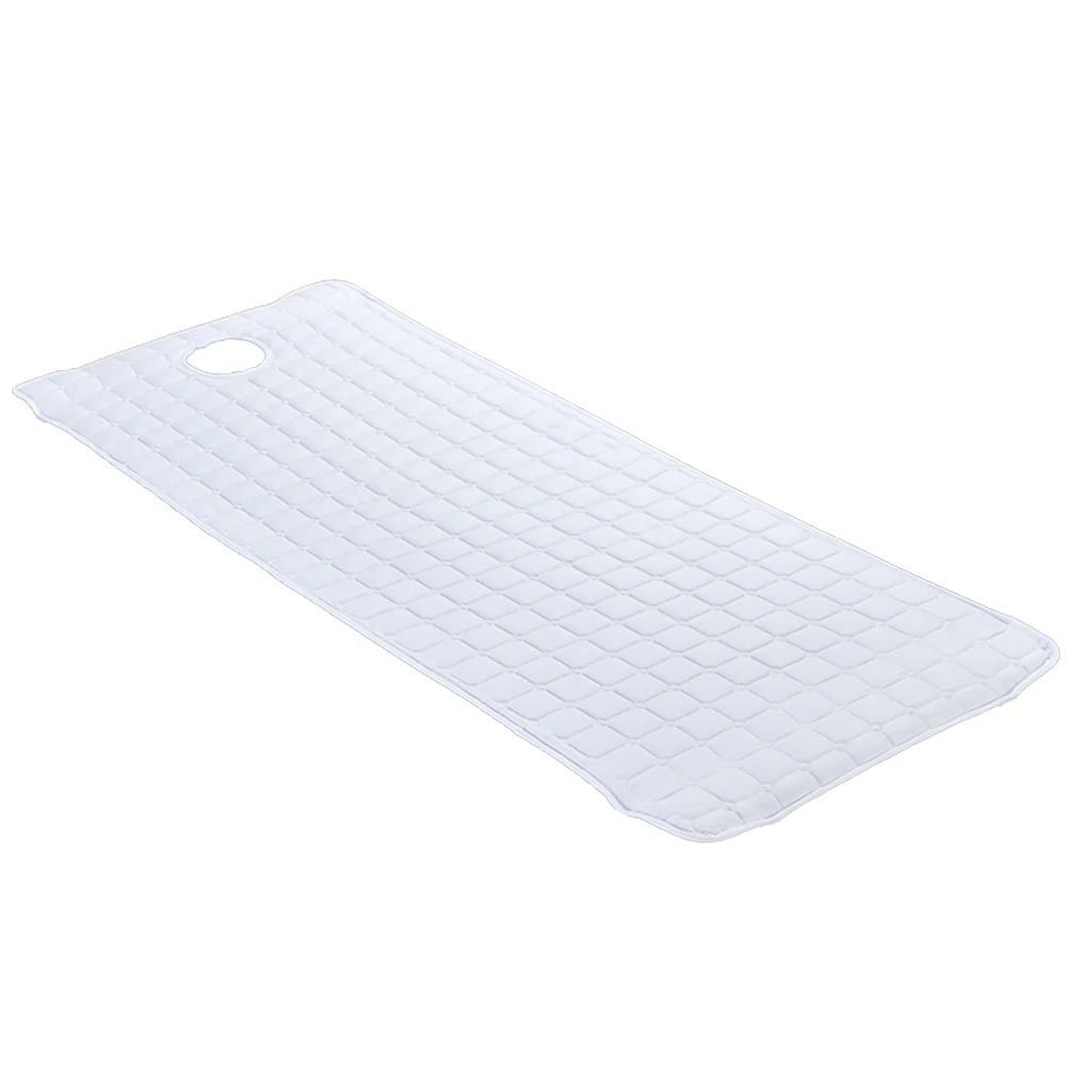 2pcs Massage Sheets Top Mattresses Bed Sheet Cover 180x60cm Blue/White