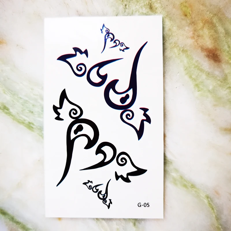 

temporary 3d fake tattoo sticker cat Arrow of love watercolor angel heart waterproof tattoos cool stuff stickers dark flower men