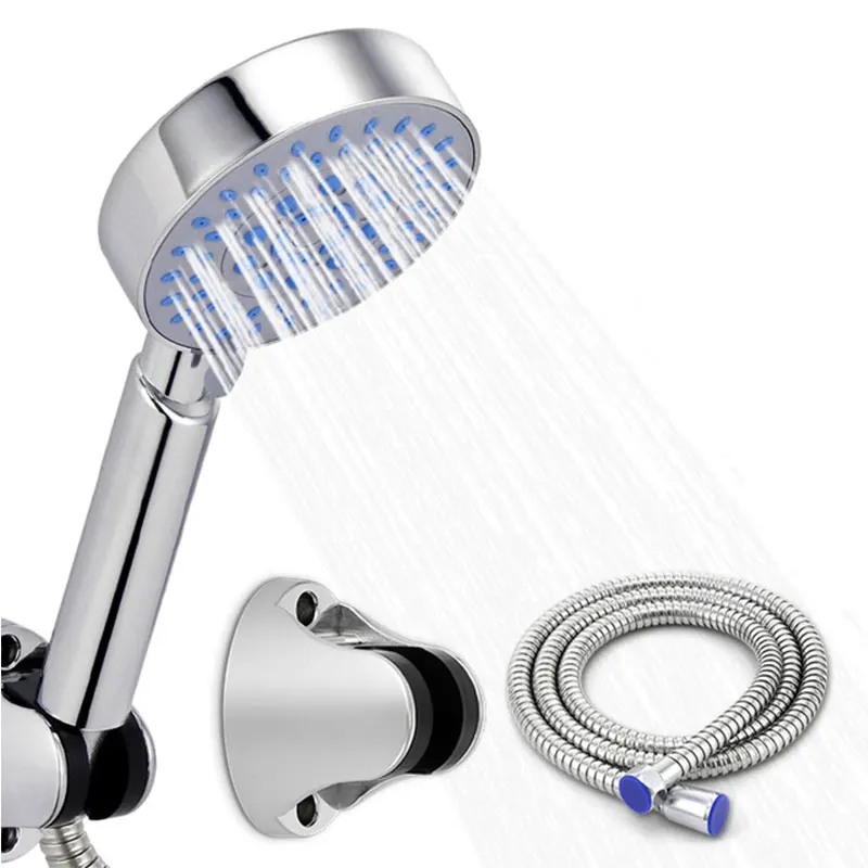 Shower Head Set Bathroom Handheld Showerhead with Hose and Holder Multiple Modes