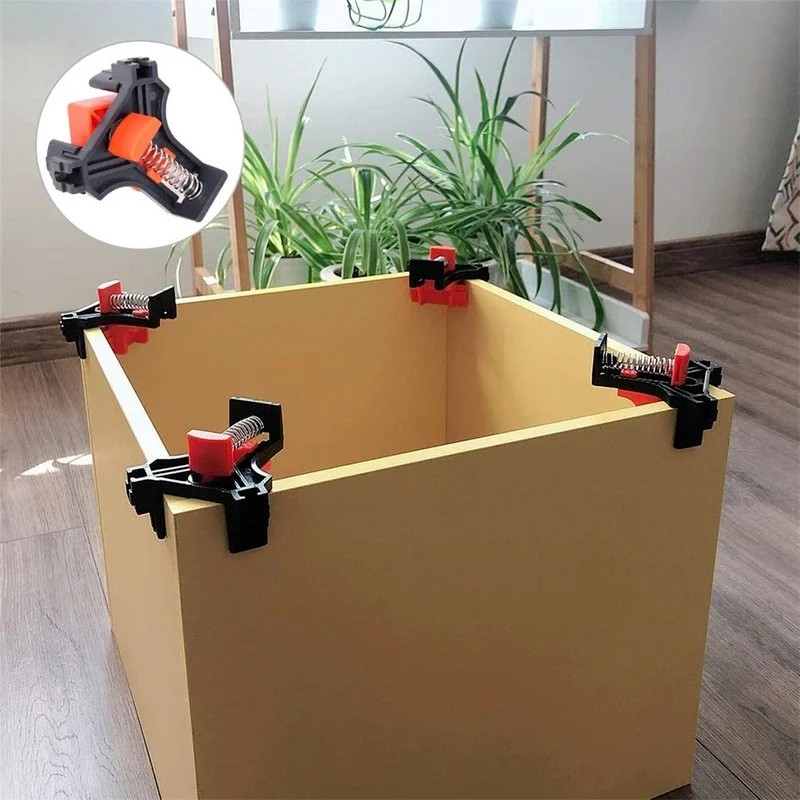 Pinces De Serrage à Angle Droit - Lot De 2 - Pour Laboratoire Ou Bricolage - Réglables