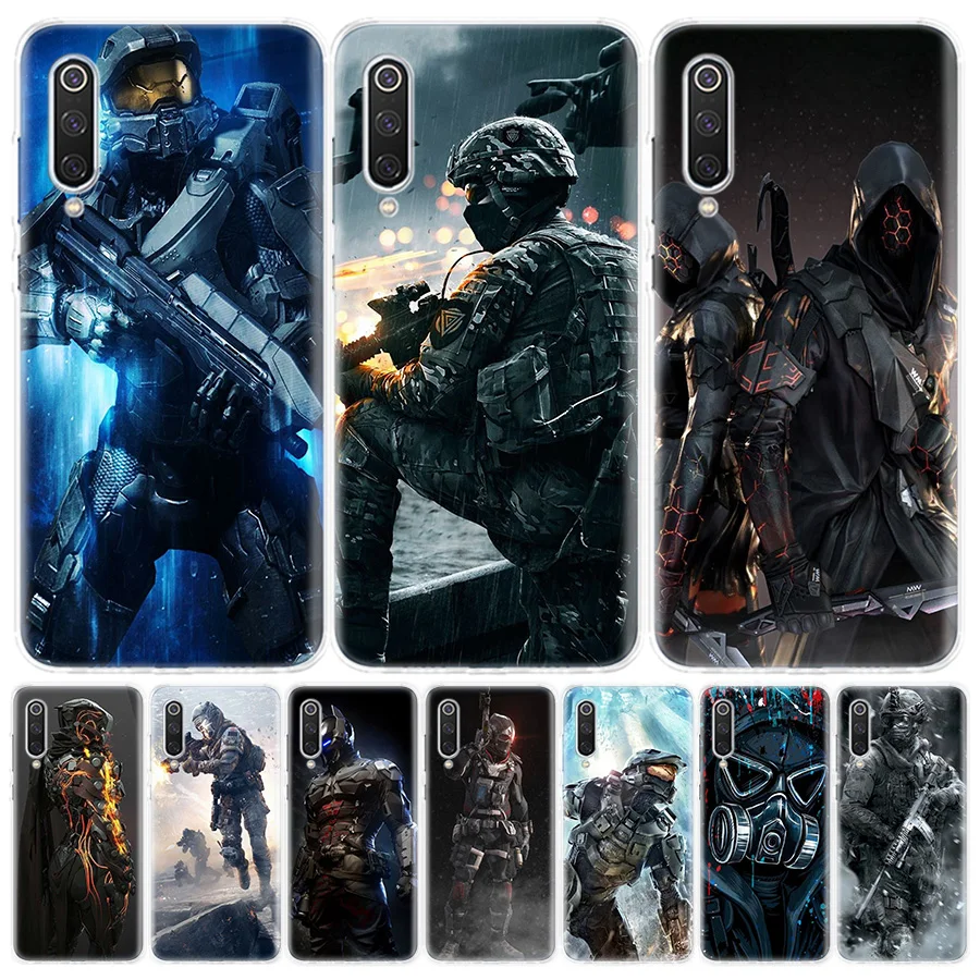 Soldier cool wallpaper Phone Case For Redmi S2 Note 10 8T 8Pro 8 7 6 5 8A 7A 6A K20 Xiaomi MI F1 9 5X 6X pro lite | Мобильные