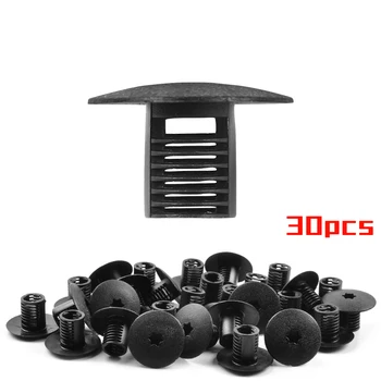 

30PCS Car Fasteners Clip Plastic Push Pins for Dodge Durango 98-02 Jeep Wrangler 97-08 Chrysler Sebring 2007 Replace OEM 6503339