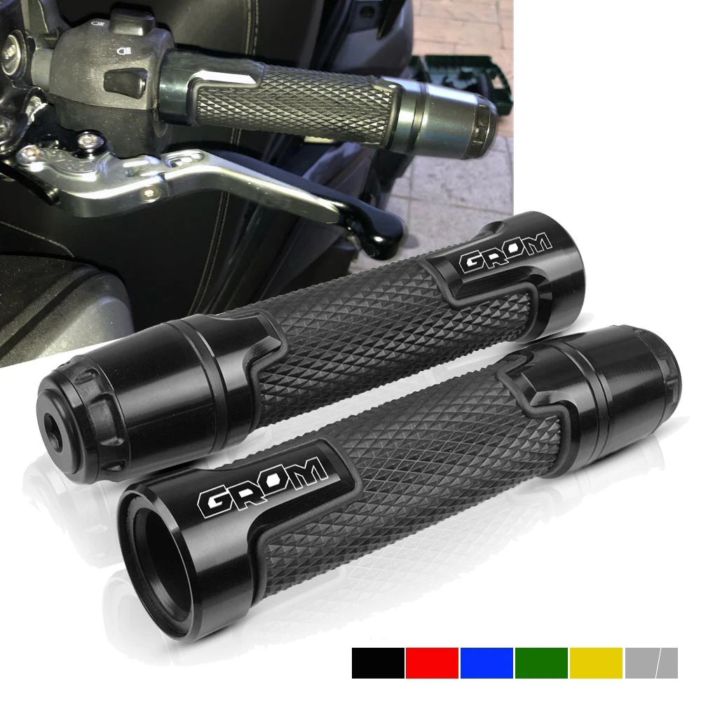 Для Honda GROM/MSX125- MSX 125 7/8 ''22 мм мотоциклетные ручки противоскользящая ручка мотоцикла концы акустическая система ручной Руль