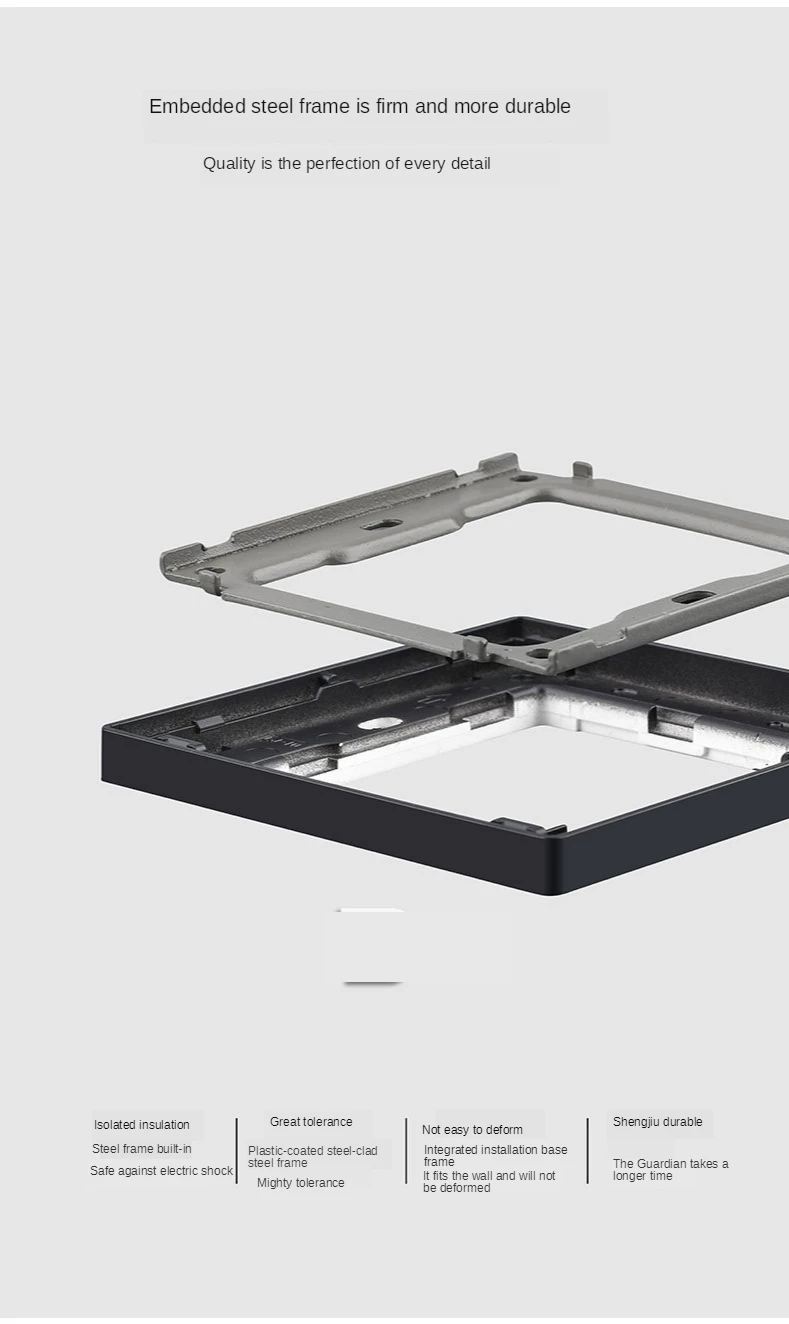 1 2 3 4gang, 1 2 vias,