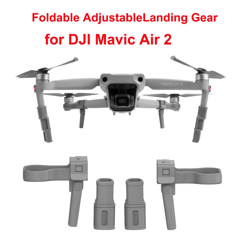 Складные Посадочные устройства Mavic Air 2 регулируемая повышенная Защита ног 35 мм