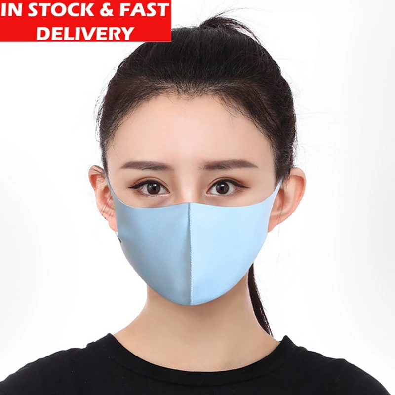 

10PCS Black/Pink Mouth Mask Nano Breathable Unisex Face Mask Reusable Anti Dust Pollution Face Shield Wind Proof Cover In Stock