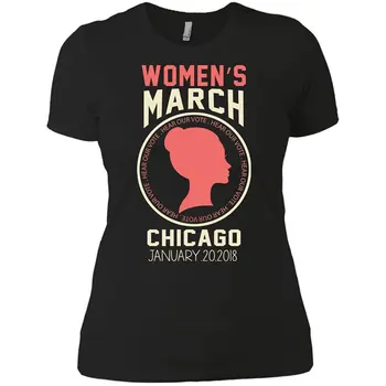 

Z-candy Women's Hoodie March In Womens March 2020 Chicago January 20, 2020 Support T Shirt Resists for Human Right T-shirt