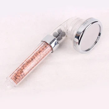 

Negative Ion SPA Filtered 3 Modes Adjustable Shower Head with Shower Hose Three Shower Mode Negative Lon SPA Shower Head