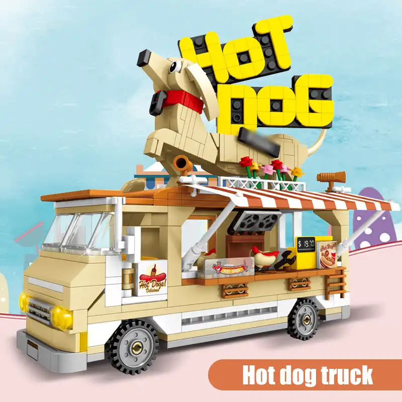 lego hot dog truck