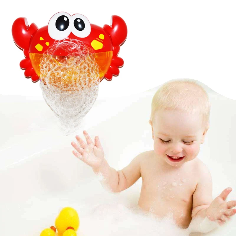 Новинка детская игрушка для ванны Bubble Frog & Crabs создатель пузырей ванна купания