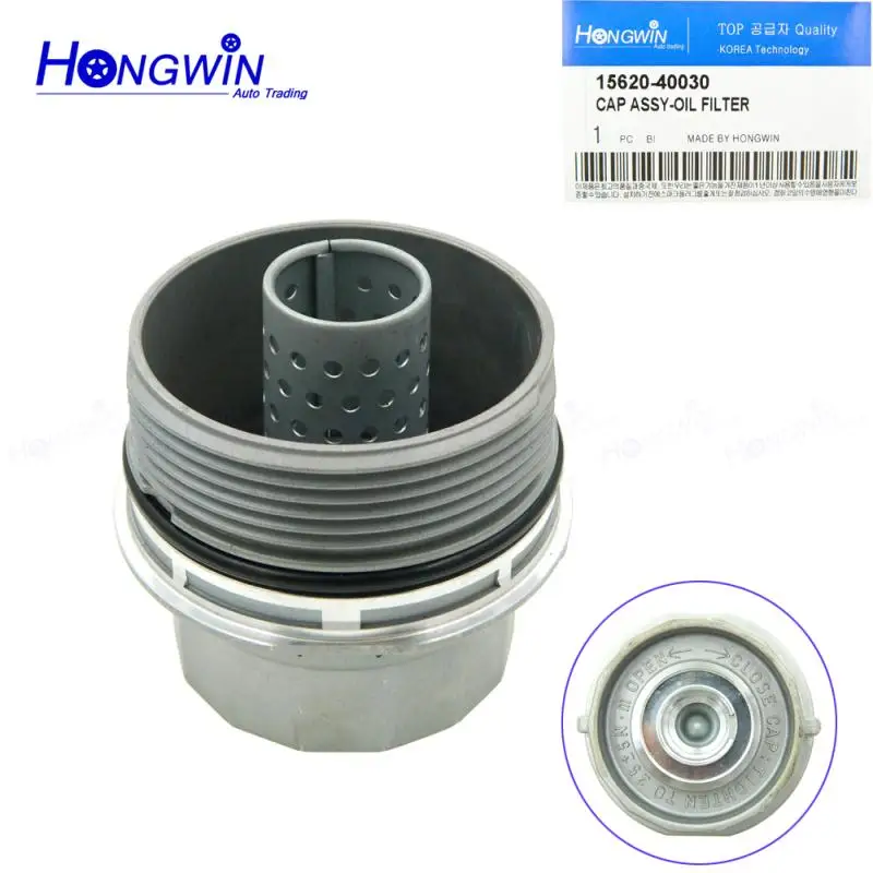 Genuine On. 1562040030 Oil Filter Housing Cap Assembly Fits Ttoyota