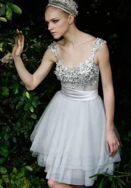 Новая мода vestidos robe de soiree Формальное сексуальное короткое роскошное Хрустальное платье для выпускного вечера вечерние платья подружки невесты