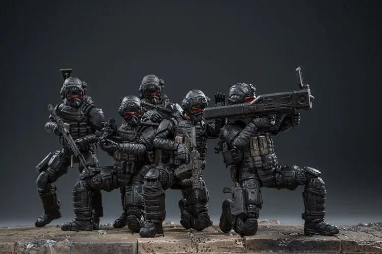 JoyToy 1/18 ВДВ ПВХ 5 фигурки 10 см сейчас