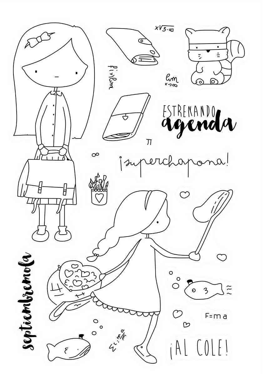 Испанский estrenando agenda прозрачный значок для DIY Скрапбукинг/изготовление карт/Дети Рождество забавное украшение поставки