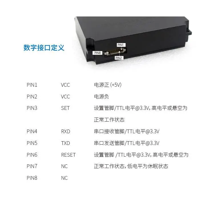 5-в-1 датчик PTQS1005 может обнаруживать PM2.5 формальдегид TVOC углекислого газа и датчик температуры и влажности
