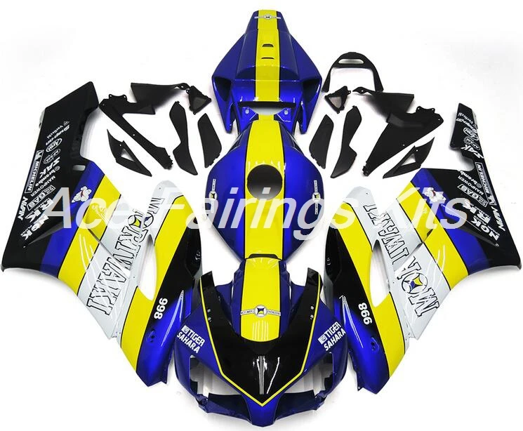 

Top (Injection mold) New ABS Full Fairing Kit 100% Fit For Honda CBR1000RR cbr1000 04 05 2004 2005 Fairings set blue yellow