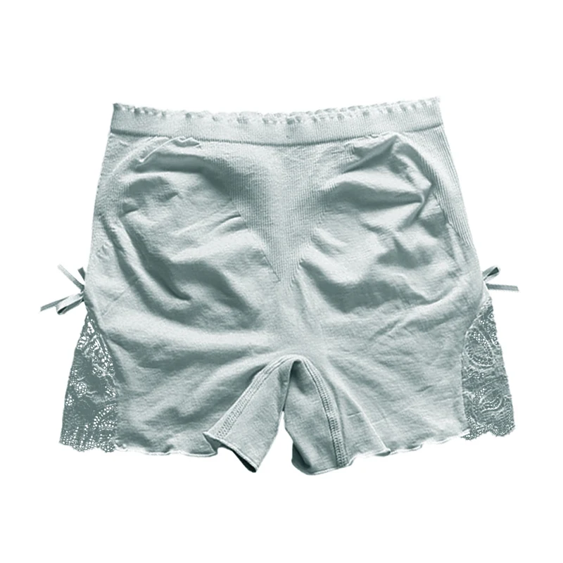 Women Safety Short Pant Underwear Plus Size High Waist Cotton Panties Seamless Breathable Briefs