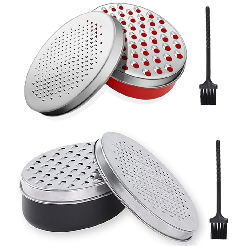 Cheese Grater with Food Storage Container and Lid Chopper, Grinder