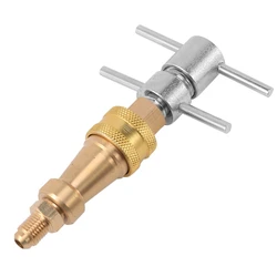 Nettoyeur haute pression pour réfrigérateur, 1/4 pouces, FNPT, raccord rapide, bouchon en laiton 