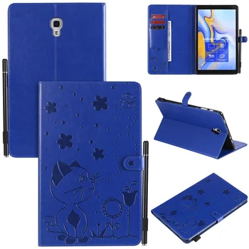 

Smart Sleep Wake Up PU Leather Cover For Samsung Galaxy Tab A T590 T595 T597 10.5 inch Tablet Protect Case Coque Capa+pen